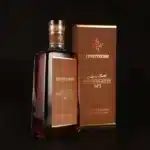 Gold Foiled Liquor Packaging with Logo