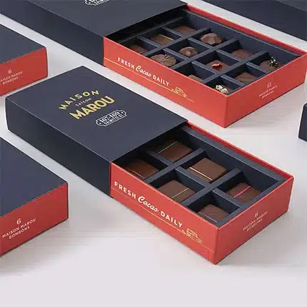 Chocolate Telescopic Boxes