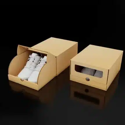 Brown Shoe Boxes