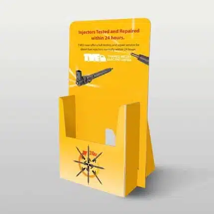 Cardboard Brochure Holder