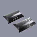 Custom Black Pillow Boxes