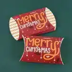 Custom Christmas Pillow Boxes