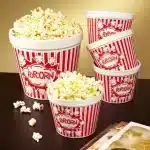 Custom Printed Popcorn Cups .