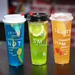 Custom Printed Smoothie Cups Packaging