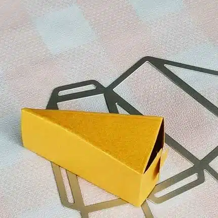 Die Cut Triangular Boxes