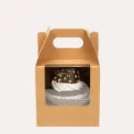 Kraft Cake Boxes With Window