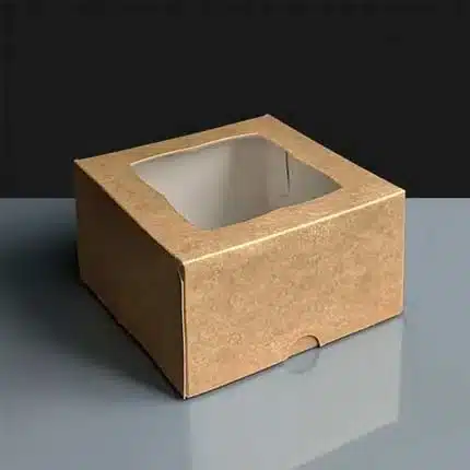 Kraft Window Boxes