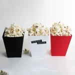 Personalized Cardboard Popcorn Boxes