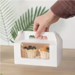 White Cake Boxes With Lids