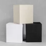 White Linen Boxes