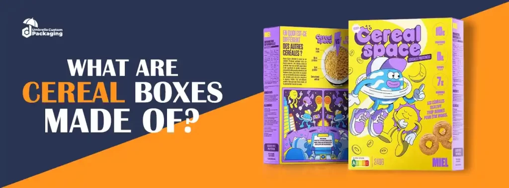 What Are Cereal Boxes Made Of