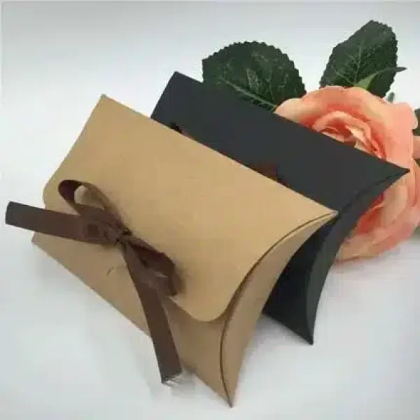 Black Pillow Boxes