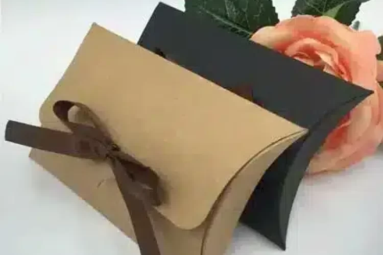 Black Pillow Boxes