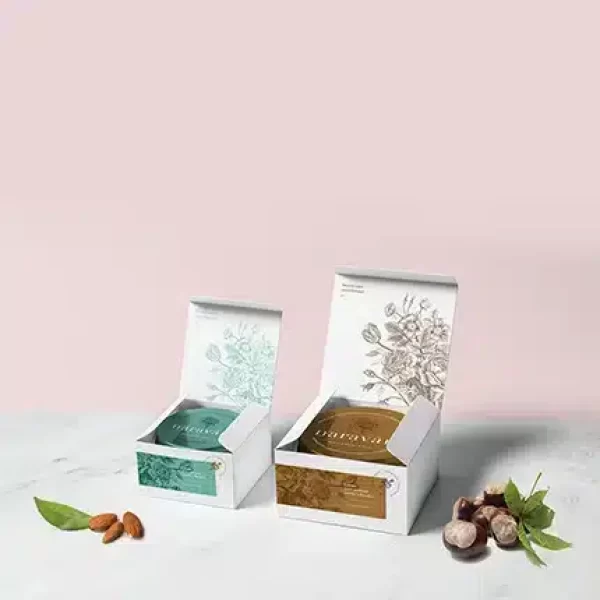 Cream Jar Boxes