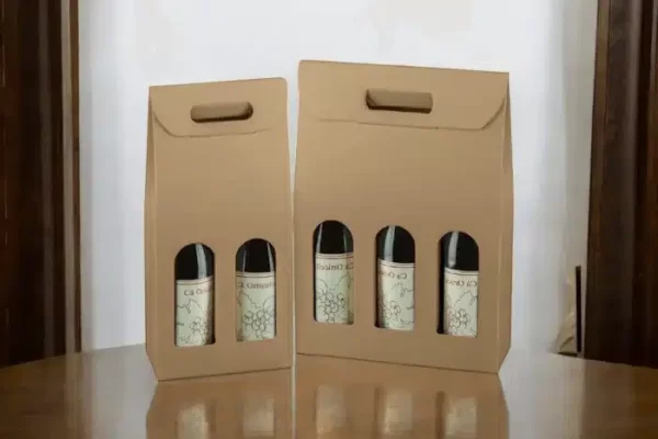 Custom Wine Bottle Carriers