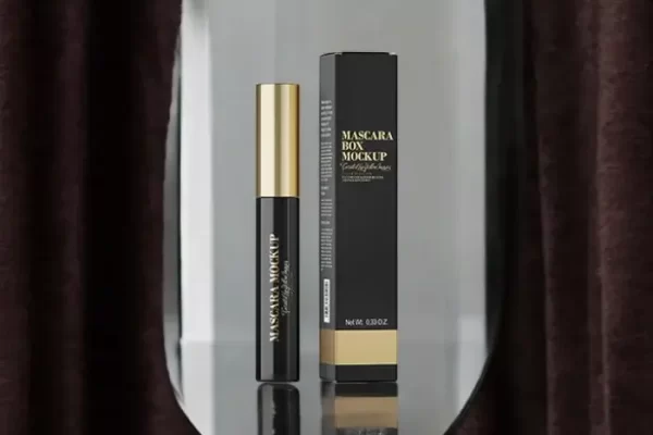 Gold Foiled Mascara Boxes