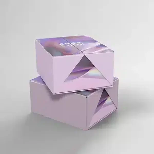 Holographic Apparel Boxes