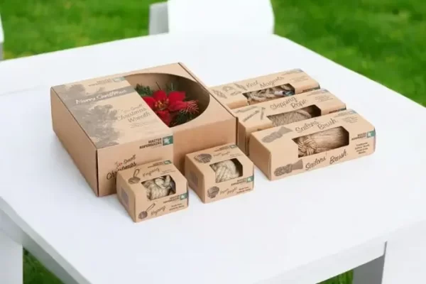 Kraft Apparel Boxes