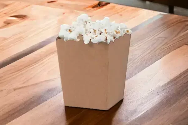 Kraft Popcorn Boxes