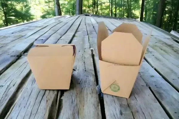 Kraft Takeout Packaging Boxes