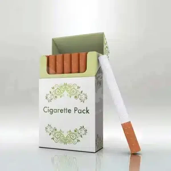 Metallic Printed Cigarette Boxes