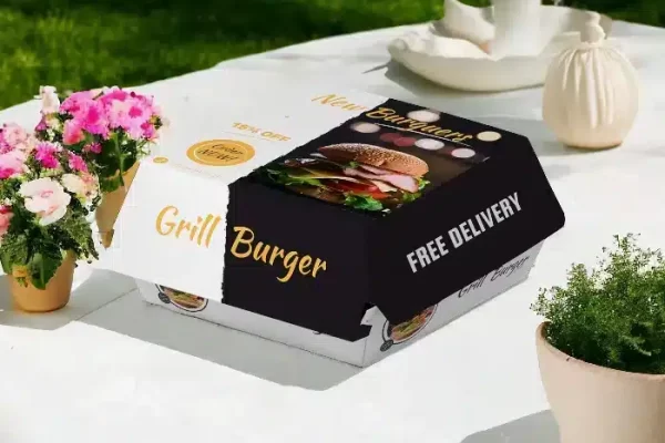 Printed Burger Boxes